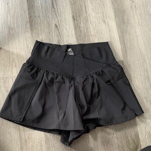 JoyLab Black Athletic Short/skort with Built-In Shorts